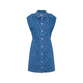 Pepe Jeans Chey Ærmløs Kort Skjortekjole