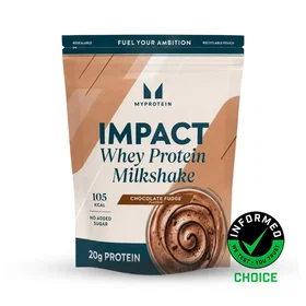Myprotein Impact Whey Protein Milkshake Choklad Fudge