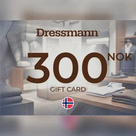 Dressmann Gavekort 300 NOK
