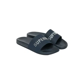 Superdry Premium Metallic Pool Slides (Dam)