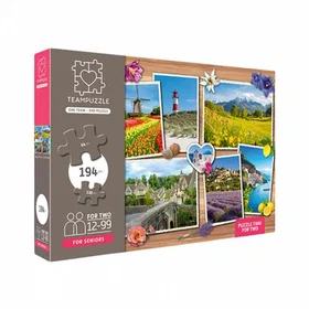 Neoludis Dreamy Places BooknApp Teampuzzle 194 Pieces