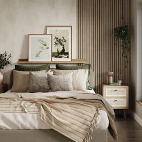 Naturepanel Hydrolock Wall Paneling Beige Lorenzo Oak 2400x598x11mm