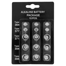 KXD Alkalisk 3x 364/SR621SW 3x 377/SR626SW 3x 371/SR920SW 3x 394/SR936SW 3x 395/