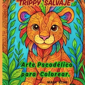 Trippy Salvaje: Arte Psicodélico para Colorear Coloring Book