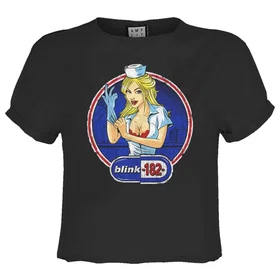 Amplified Enema Of The State Blink 182 T-shirt (Femme)