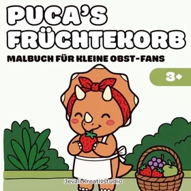 Puca Früchtekorb Målarbok för barn