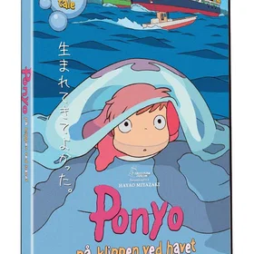 Mangano Ponyo På Klippen Ved Havet (DVD)
