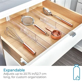 iDesign Drawer divider adjustable low (2)