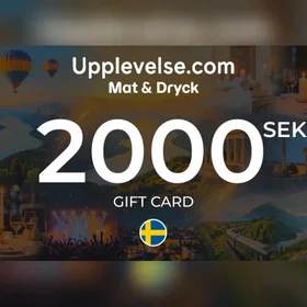 Mat & Dryck – Upplevelse.com Gavekort 2000 SEK