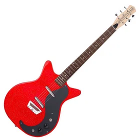Danelectro Glitter 59 Rouge/Argent Glitter