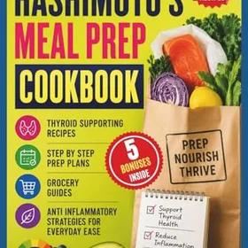 HASHIMOTO Matlagbok för måltidsförberedelser
