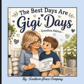 The Best Days Are Gigi Days Färgläggningsbok för Grandson