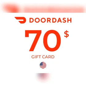 DoorDash Gavekort 70 USD