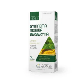 Medica Herbs Gymnema Mulberry Berberine 500mg 60 Capsules