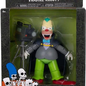 JAKKS Pacific The Simpsons Treehouse of Horror Vampire Krusty the Clown Deluxe 1