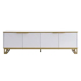 REDOM Meuble TV 160x37.5x48cm
