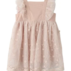 Lil' Atelier Tulle Kjole Rosa (Jr)