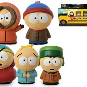 Khadou South Park Vinyl Figure Set Elementary School Bus