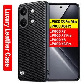 Just-in-Case PU Leather Book Case for POCO X8 Pro Max