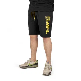 Black Cat Logo Canvas Shorts (Herr)