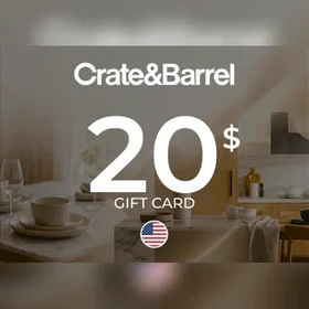 Crate and Barrel Gavekort 20 USD