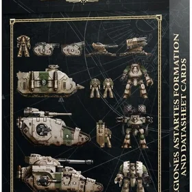 Legiones Imperialis Legiones Astartes Formation and Datasheet Cards