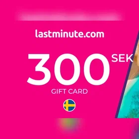 lastminute.com Travel Gavekort 300 SEK