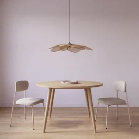 Maisons du Monde Suspension aérienne en rotin tressé Ø70