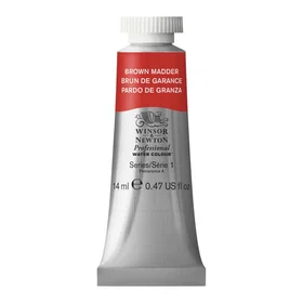 Winsor & Newton Professionell Akvarellfärg Krappbrun 14 ml