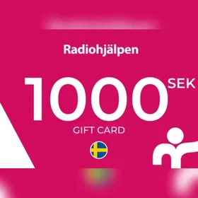 Radiohjälpen Gavekort 1000 SEK