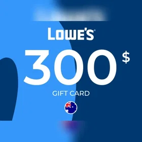Lowes Gavekort 300 AUD