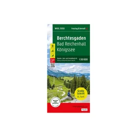 Freytag-Berndt Berchtesgaden - Bad Reichenhall - Konigssee Map