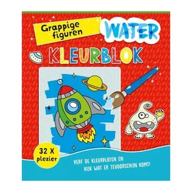 Rebo Watercolor Block Funny Figures Håndverkssett 9789036645904