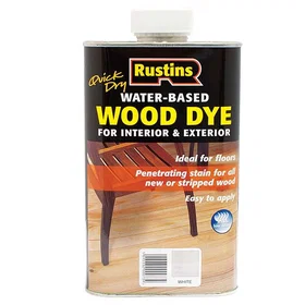 Rustins Quick Dry White Wood Dye 250ml
