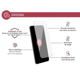 Forceglass Protège-écran en verre trempé pour Samsung Galaxy S24