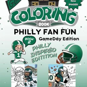 Philly&Phill Philly Fan Fun: Gameday Edition Färgläggningsbok för Barn