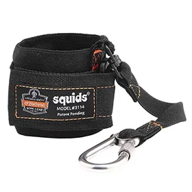 Ergodyne Squids 3114 Tool Lanyard Carabiner Black CTS.EY3114