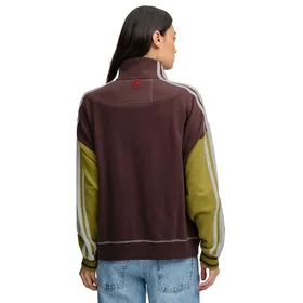 Superdry Cult Applique Loose Full Zip Sweatshirt (Dam)