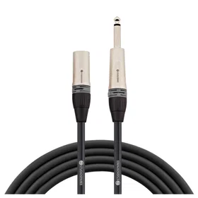 Studiospares XLR Male Mono Jack Cable 5m 655040