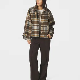 Neo Noir Quinn Check Jakke (Dame)