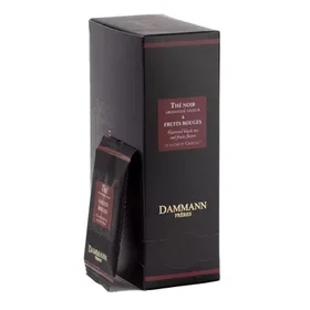 Dammann Frères Noir Thé 4 Fruits Rouges Sachets