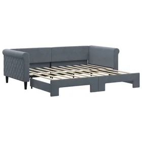 vidaXL Daybed With Trundle 90x190cm