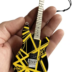 EVH Bumblebee Guitar Holiday Ornament 2-pack
