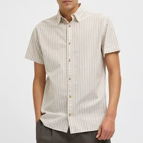 Jack & Jones Joshua Oxford Stripe Skjorta (Herr)
