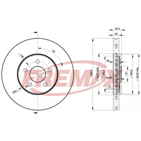 Fremax Disque De Frein BD-4073