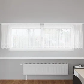 vidaXL Lace Curtain Floral 120x300cm