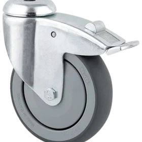 Tente 75 mm Sving Bremse Hjul (10 pcs)