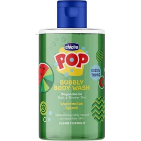 Chicco Pop Bubbly Body Wash Watermelon Splash Lastenkehonhoito 300ml