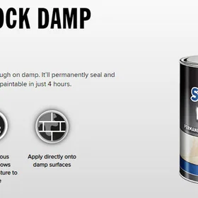 Ronseal Thompson's Stain Block Damp Seal Valkoinen 2.5L