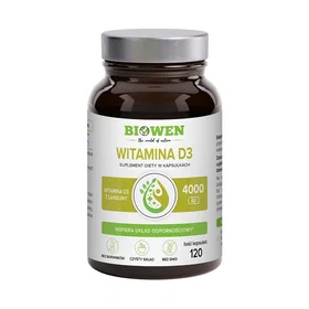Biowen Vitamin D3 4000IU 120 Capsules